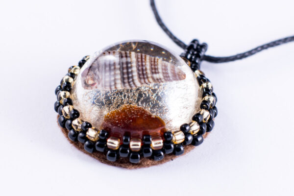 Wisiorek Necklace Classic TOHO Black - Image 7