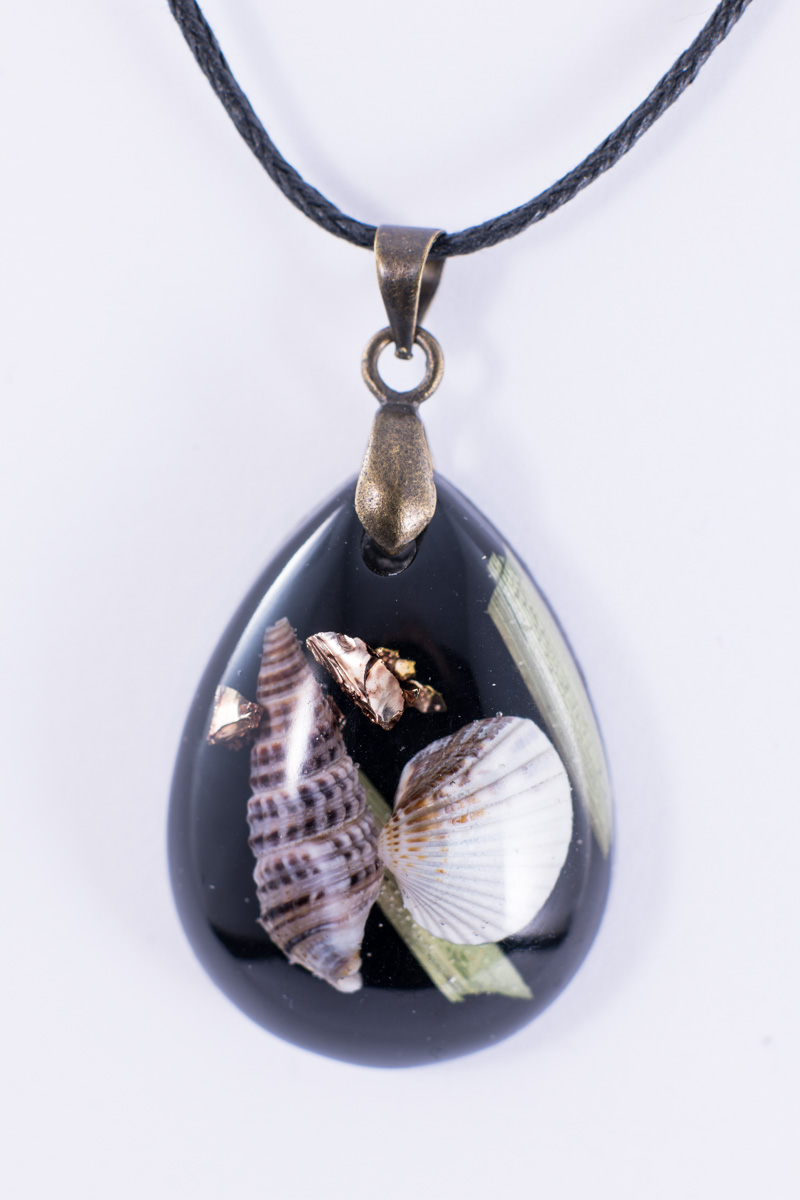 Wisiorek Necklace Tears of the Sea Black - Image 3